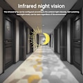 Miniatyrbild 6 av 6: Trådlös videodörrklocka smart med nattsyn, intelligent visuell rörelsedetektering dörrklocka, enkel att installera hem intercom dörr dörrklocka