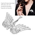 Miniatyrbillede 4 af 5: Engel Brosche Pin Legering Rhinestone Krave Pin Frakke Sweater Dekorative Tilbehør Sliver