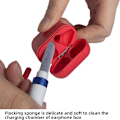 Miniatyrbilde 7 av 7: For Airpod Cleaner Kit，Hodetelefon Rengjøringspenn for Multi-Function Cleaner Kit Myk Børste for Bluetooth Hodetelefon Rengjøringspenn Sett Verktøy，Svart