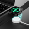 Miniatyrbilde 6 av 6: 2 stk. deksel til Apple Watch Series 4/5/6/SE 44mm med herdet glass skjermbeskyttelse Ultra-tynn støtsikker HD klar film beskyttende skall