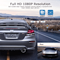 Miniatyrbillede 4 af 8: Dash Cam for og bag 1080P Full HD Dual Dash Camera i bilkamera instrumentbræt Dashcam til biler 170 vidvinkel med 3,0\" LCD-skærm nat vi