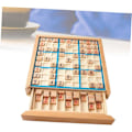 Miniatyrbillede 6 af 9: Træbræt Puslespil Bog Tal Ternet Zone Sudoku Bræt Skrivebord Blok Puslespil Tal Placering Træ Puslespil Børn Træ Puslespil Spillebræt Spil