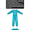 Miniatyrbild 3 av 8: Minecraft rustning pojkar overall kostym blå kostym barn magisk diamant rustning set Halloween  Large (8-10)