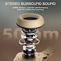 Miniatyrbillede 2 af 7: Gaming Headset til Xbox One, PS4 Headset med Mikrofon, Stereo Surround Sound, Støjreducerende Mikrofon & One-Key Mute, Cool Camo Gaming Hovedtelefoner til