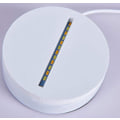 Miniatyrbild 4 av 5: 3D Illusionslampa Stor Stämningslampa 7 Färgväxlande Akryl LED Nattlampa USB-kablar Sovrumsskriv bordsdekoration