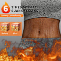 Miniatyrbillede 2 af 7: Sauna Suit Talje Trimmer til Kvinder Talje Træner Bælte, Sauna Slankebælte til Kvinder Nedre Mavefedt Plus Størrelse M