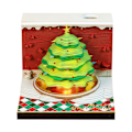 Miniatyrbild 4 av 5: Julgran 3D Memo Block Innovativ Pappersnideri Konst 3D Sticky Notes Snideri Konst Anteckningsblock
