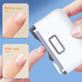 Miniatyrbilde 2 av 7: Elektrisk neglklipper med variabel hastighet for elektriske neglklippere for voksne, automatisk elektrisk neglklipper med polering (2 stk)