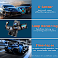 Miniatyrbilde 7 av 7: Dash Cam 4K WiFi Front Dash Camera for Cars, Car Camera Mini Dashcams with App, Dashboard Camera with 24H Parking Mode, Night Vision, Loop Recording