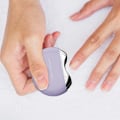 Miniatyrbilde 2 av 7: Elektrisk neglklipper, 3-i-1 negltrimmer og neglpoleringsmaskin, automatisk neglklipper med 3 hastigheter, neglfil med lys, neglklippere (lilla)