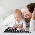 Miniatyrbillede 4 af 7: Sort og hvid høj kontrast blød bog til baby, ugle foldbar pædagogisk aktivitetsklud bog vuggelegetøj til 0 3 6 måneder drenge piger spædbarn