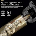 Miniatyrbild 3 av 7: Winnieindustries hårtrimmers för män, klippmaskiner för hårklippning, sladdlös barberhårstrimmer, elektrisk T-blad grooming kit för hår Gold