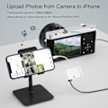Miniatyrbillede 6 af 7: [Apple MFi-certificeret] Lightning til RJ45 Ethernet-adapter, 3 i 1 USB til Lightning-adapter med opladningsport og RJ45 Ethernet-port