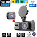 Miniatyrbillede 4 af 7: Dash Cam Front Inside, WiFi FHD 1080P HD Dash Camera for Cars, Mini Car Camera Dashcams with APP, Night Vision, 24H Parking Mode, G-Sensor, Loop Rec