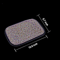 Miniatyrbild 3 av 6: Universal Bling Bling Bilskydd för mittkonsol, Bling Bilsaker, Glans Kristall Armstöd Vaddering Skyddande Fodral (Färgglad)