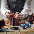 Miniatyrbild 7 av 7: Stjärnkub, 2 i 1 Combo Infinity Cube Fidget Leksak Magisk Stjärnkub Slät Yta Magisk Kubpussel för Stress- och Ångestlindring Mini Leksaker