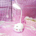 Miniatyrbillede 6 af 7: Børnelampe, Sød LED Skrivebordslampe til Børn, Mini Dyr Natlampe, USB Genopladelig Fleksibel Tegneserie Lampe Øjenpleje Belysning til Soveværelse