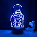 Miniatyrbillede 3 af 7: 3D LED Lampe Anime Chainsaw Man Lady til Soveværelses Dekoration Børnefødselsdagsgave Manga Chainsaw Man LED Lys Natlampe