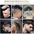 Miniatyrbilde 2 av 7: Hårklippere for menn - Profesjonelle hårklippere, 0mm skallede hårklippere T-blad hårklipper for menn Zero Gapped Detail Beard Shaver Barbers Gold buddha