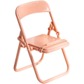 Miniatyrbild 1 av 9: Prime Lightning Deals Today Mini Fällbar Stol Mobiltelefon Stativ Skrivbord Fällbar Godis Färg Mobiltelefon Hållare Fällbar Stol Vagga för Skrivbord Telefon Pink