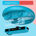 Miniatyrbild 3 av 4: Nintendo Switch Linkfor 3-i-1 Joy Con tillbehörssats, Nintendo Switch Joy Con grepp, Go-kart ratt tillbehör