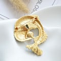 Miniatyrbillede 4 af 5: Koi Fisk Karpe Krystal Brocher Søde Emalje Rhinestone Ocean Dyr Revers Broche Pins Mode Smykker til Kvinder Piger Gave