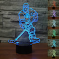 Miniatyrbilde 1 av 7: Abstrakt 3D Chihuahua Hund Optisk Illusjon Nattelys 7 Fargeendring Berøringsschalter USB-drevet LED Akryl Skrivebordslampe til Jul Thanksgiving