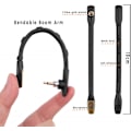 Miniatyrbild 4 av 5: För A40-mikrofon, mikrofonersättning för Astro A40 / A40 TR-spelheadset på PS5, PS4, Xbox One, PC, Mac, telefon, brusreducerande 3,5 mm silver
