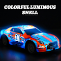 Pikkukuva 5 / 9: GoolRC RC-autot, 1:22 mittakaavan kaukosäädöllä toimiva auto, 4WD RC-drift-auto, 2,4 GHz sähköinen urheiluauto pojille ja tytöille (P220) Blue