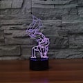 Miniatyrbillede 3 af 7: 3D Street Dance Fjernbetjening 16 Farve Natlys Illusion Akryl LED Bord Sengelampe Børneværelse Skrivebords Dekoration Fødselsdagsgaver Legetøj til Børn