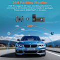 Miniatyrbilde 5 av 7: Dash Cam 4K WiFi Front Dash Camera for Cars, Car Camera Mini Dashcams with App, Dashboard Camera with 24H Parking Mode, Night Vision, Loop Recording