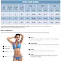 Miniatyrbillede 7 af 7: WJSM Dame Ribbet O-Ring String Bikini Badetøj Cheeky Thong Badetøj To Dele Badetøj 338_white M