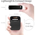 Miniatyrbilde 4 av 9: S278 15W Lettvekt Bærbar Oppladbar Mini Stemmeforsterker med Hodetelefonmikrofon Støtter Bluetooth/Opptak/FM-radio/MP3 for Lærere
