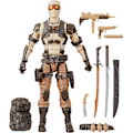 Miniatyrbild 1 av 9: Klassificerad serie Desert Commando Snake Eyes, samlarobjekt G.I. Joe actionfigurer, 92, 6-tums actionfigurer för pojkar och flickor, med 9 tillbehör