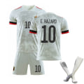 Pikkukuva 1 / 2: Euro 2021 Belgia Vieras  Lapset Aikuiset Jalkapallo Jalkapallopaita Trainin Paita Puku No.10 E.HAZARD XS