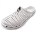 Miniatyrbillede 1 af 7: Unisex Have Clogs Sko Tøfler Sandaler AM1702 White 9.5inch 7 Women/6 Men