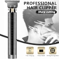 Miniatyrbild 7 av 9: Winnieindustries hårtrimmers för män, klippmaskiner för hårklippning, sladdlös barberhårstrimmer, elektrisk T-blad grooming kit för skägg, huvud och F Silver