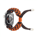 Miniatyrbilde 3 av 5: Paracord Watch Band Justerbar Flettet Rem for Apple Watch 42/44/45mm Håndleddsrem Nylon Flettet Watch Band Erstatning