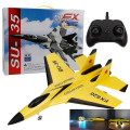 Pikkukuva 1 / 4: Su-35 Rc Kauko-ohjattava lentokone 2.4g Kauko-ohjattava hävittäjä Harrastekone Liitokone Epp Vaahtolelut Rc Lentokone Lasten lahja