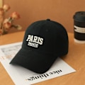 Miniatyrbillede 1 af 6: All-match Baseball Cap Damemode Retro Blød Top Cap Høj Kvalitet Åndbar Bomuldshat Mænd black