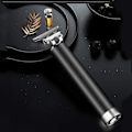 Miniatyrbild 9 av 9: Winnieindustries hårtrimmers för män, klippmaskiner för hårklippning, sladdlös barberhårstrimmer, elektrisk T-blad grooming kit för skägg, huvud och F Silver