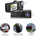 Miniatyrbillede 7 af 7: Dash Cam Front Inside, WiFi FHD 1080P HD Dash Camera for Cars, Mini Car Camera Dashcams with APP, Night Vision, 24H Parking Mode, G-Sensor, Loop Rec