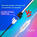 Miniatyrbillede 4 af 10: 9,85ft/3M LED-strimmel, musik synkroniseret farveskiftende RGBIC LED-strimmel indbygget mikrofon, Bluetooth-app-styrede LED-lys reb lys