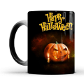 Miniatyrbilde 3 av 5: Halloween Gresskar Fargeskiftende Krus Keramisk Termisk Kaffe Frokost Krus