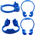 Miniatyrbilde 4 av 6: Thumbs Up 2-pakks nettbrettstativ, nettbrettstativholder for skrivebord, nettbrettstativ kompatibel med iPad-serien, Samsung Galaxy-faner Blue