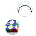 Pikkukuva 5 / 5: 24 lohkoa Mini Fidget Snake Cube Mini Twist Puzzle Cubes Magic Speed Cubes Lelu lapsille Juhla Pussin Täyteaineet, Juhlatarvikkeet