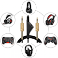 Miniatyrbilde 2 av 4: Reservekabel for Astro A40 A10, 2,0 M 2 meter lydkabel Aux-kabel kompatibel med A10 A40 A40TR Gaming-headset med volumkontroll (Volumkontroll