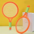 Miniatyrbillede 5 af 6: Børnetennisketsæt Badmintonketsæt med 2 Badminton og 2 Tennisbolde til Børn Dreng Pige Strandspil Udendørs Leg