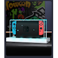 Miniatyrbild 5 av 5: Transparent spelmaskin akryl dammskyddsfodral värdskydd dammskydd Nintendo Switc lysande basfodral