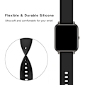 Pikkukuva 4 / 6: Älykellohihnat, 20 mm:n vaihdettavat säädettävät älykellohihnat Huawei Watch3/GT3 -urheilukelloon, pehmeä silikoniranneke, rannekorutarvike älykelloon